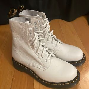 White 1460 Dr. Martens